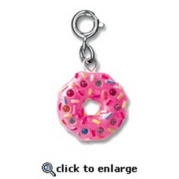 GRAPHICS & MORE Cute Donut with Sprinkles Chocolate Icing Italian European Style Bracelet Charm Bead 